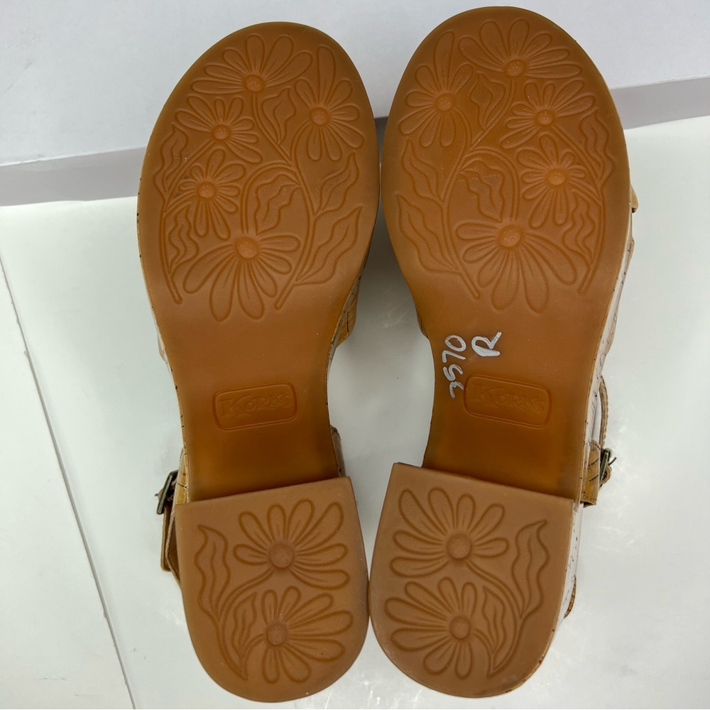 Kork-Ease Korks Calda Sandal Platform Chunky Slingback - Picture 9 of 13